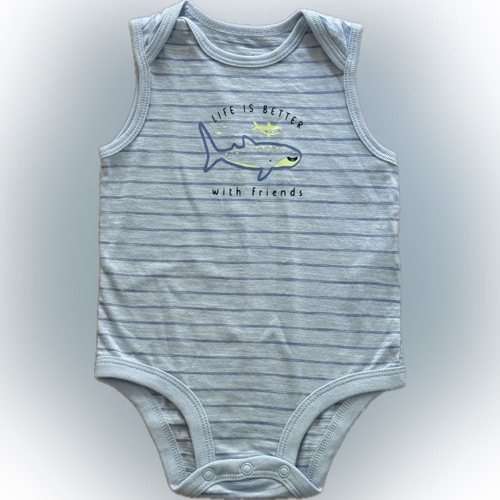 Carter’s 3-Piece Baby Outfit Set Bodysuits and Pants 0–3 Months NWT - Picture 2 of 8